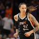 Brittney Griner #42 of the Phoenix Mercury during the first half in Game Four of the 2021 WNBA semifinals at Footprint Center on October 06, 2021 in Phoenix, Arizona. NOTE TO USER: User expressly acknowledges and agrees that, by downloading and or using this photograph, User is consenting to the terms and conditions of the Getty Images License Agreement. (Photo by Christian Petersen/Getty Images)